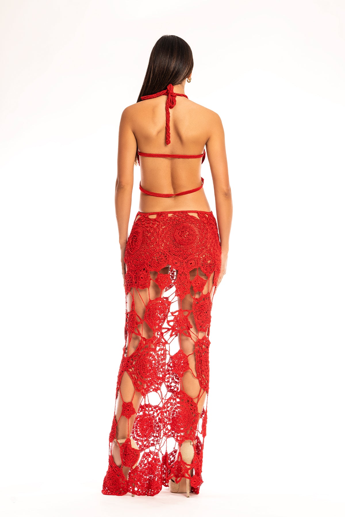 Lantana Rose handmade crochet dress for summer events